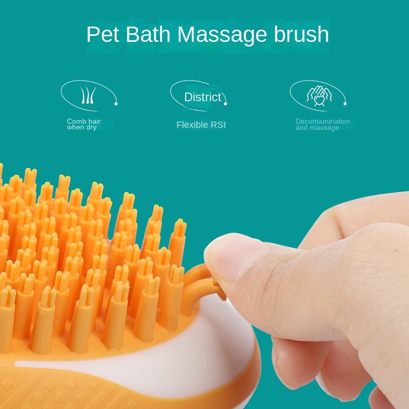 Dog Cat Bath Brush - WagLix