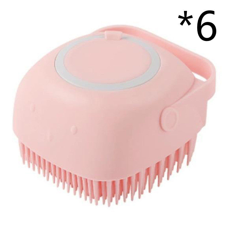 Silicone Pet Bath & Grooming Brush