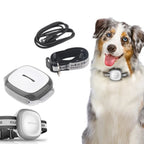 GPS Pet Tracker Collar - Real-Time Dog Cat Locator with Waterproof Design & Long Battery Life