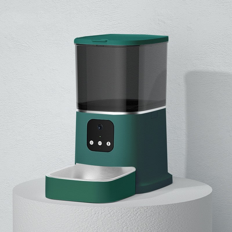 Automatic Pet Feeder - WiFi Smart Cat Dog Food Dispenser with APP Control, Voice Recorder & Timer