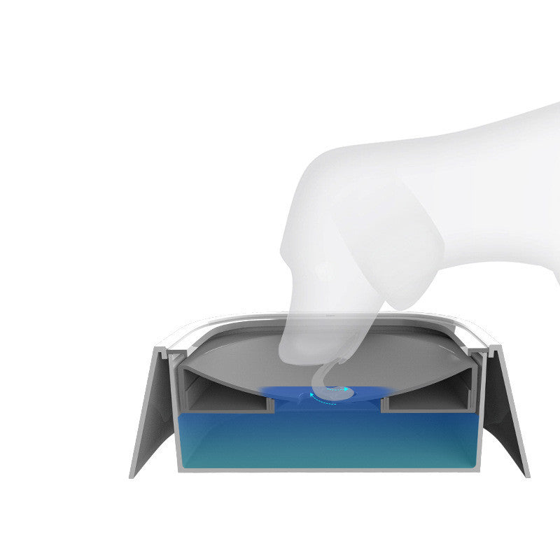 WagLix™ Pet Water Fountain Bowl – 1.5L Anti-Spill, Slow Feeder & Fresh Drinking Solution for Dogs & Cats