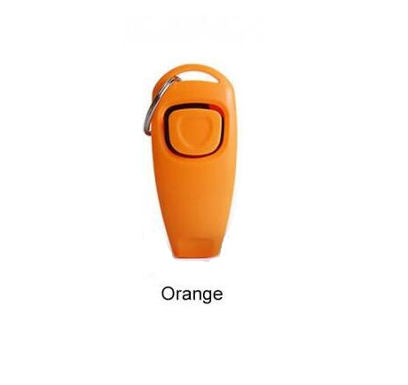 Dog Training Whistle & Clicker 2-in-1 - Professional Pet Obedience Tool for Puppy Recall Training