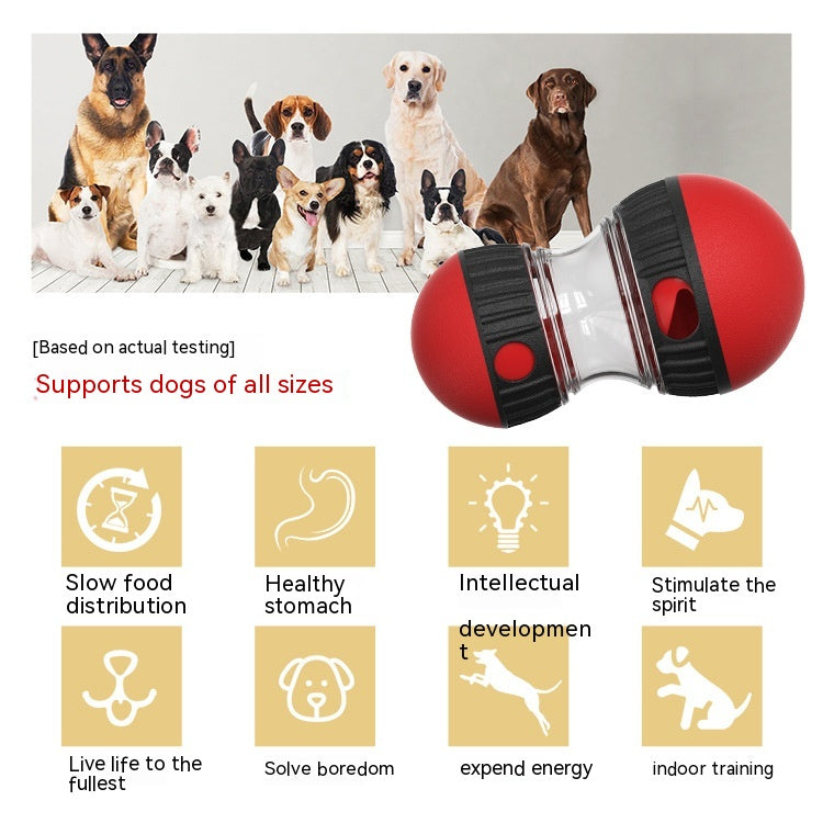 Food Dispensing Dog Puzzle Toy – Interactive & Slow Feeding