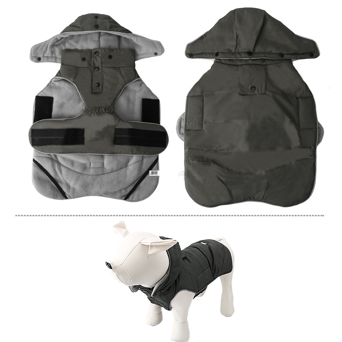 Dog Cotton Water Repellent Vest - WagLix