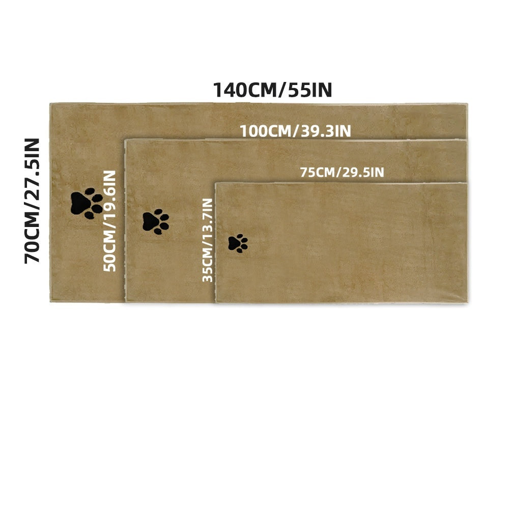 Ultra Absorbent Pet Towel - Quick Dry & Extra Soft