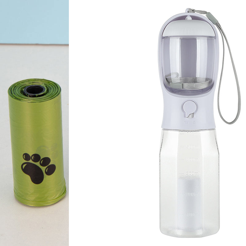 3-in-1 Portable Dog Water Bottle Feeder