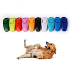 Dog Training Whistle & Clicker 2-in-1 - Professional Pet Obedience Tool for Puppy Recall Training