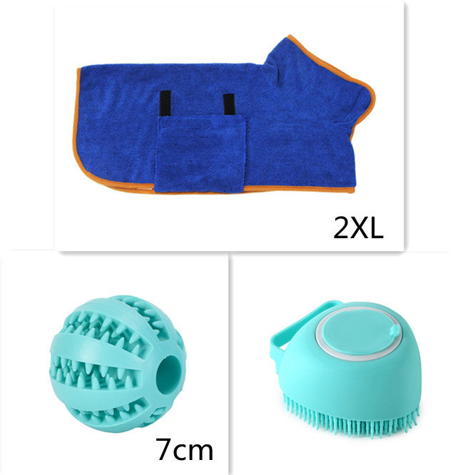 Silicone Pet Bath & Grooming Brush