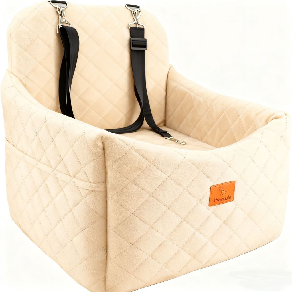 Soft Pet Car Bed for Safe & Cozy Travel