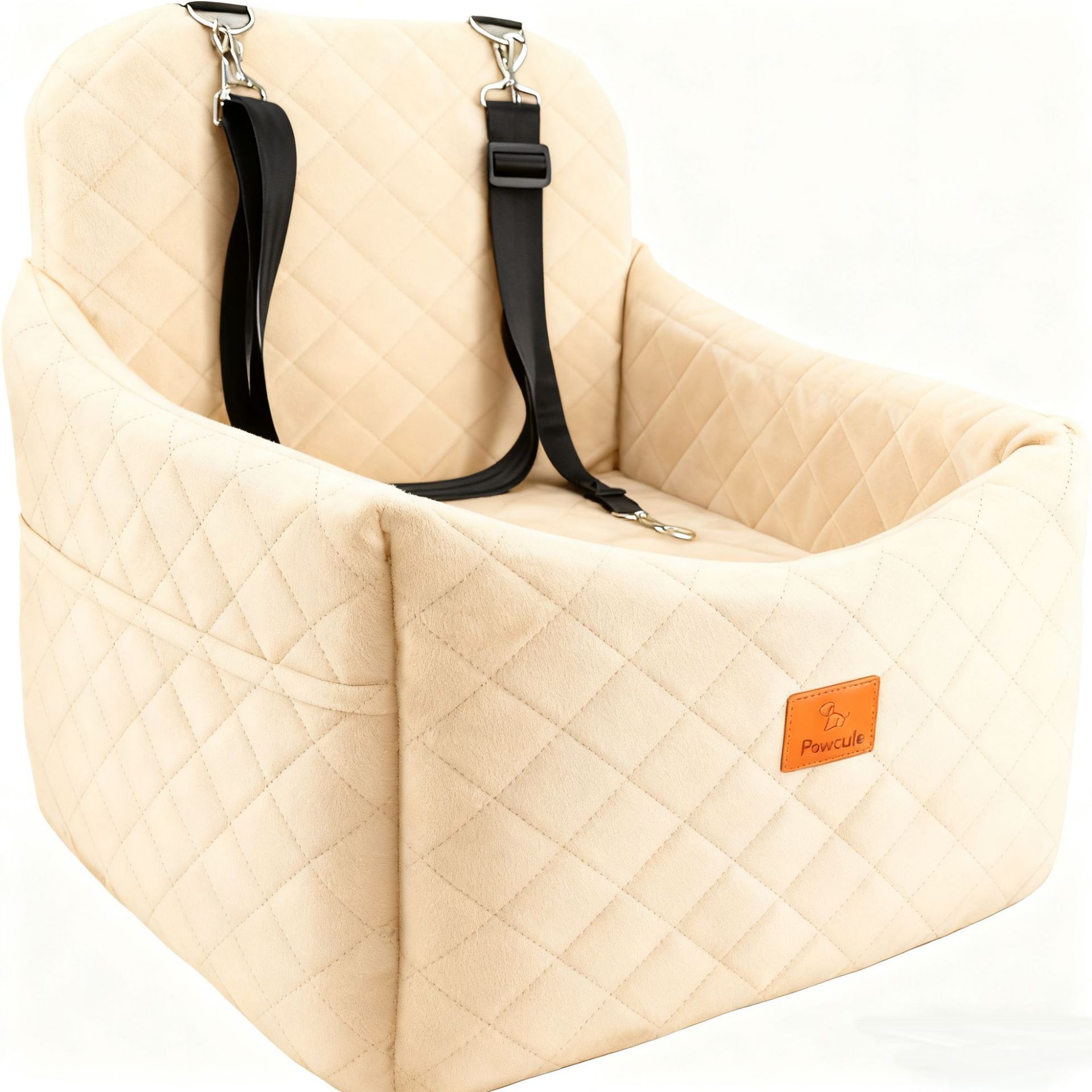 Soft Pet Car Bed for Safe & Cozy Travel