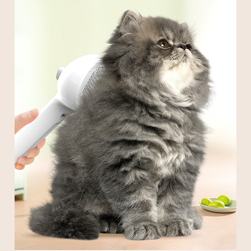 Self-Cleaning Mist Pet Brush for Dogs