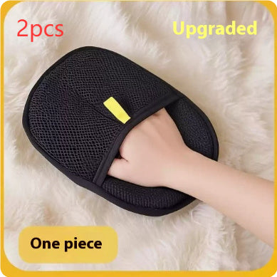 Pet Hair Remover Glove – Grooming & Deshedding Mitt for Dogs & Cats