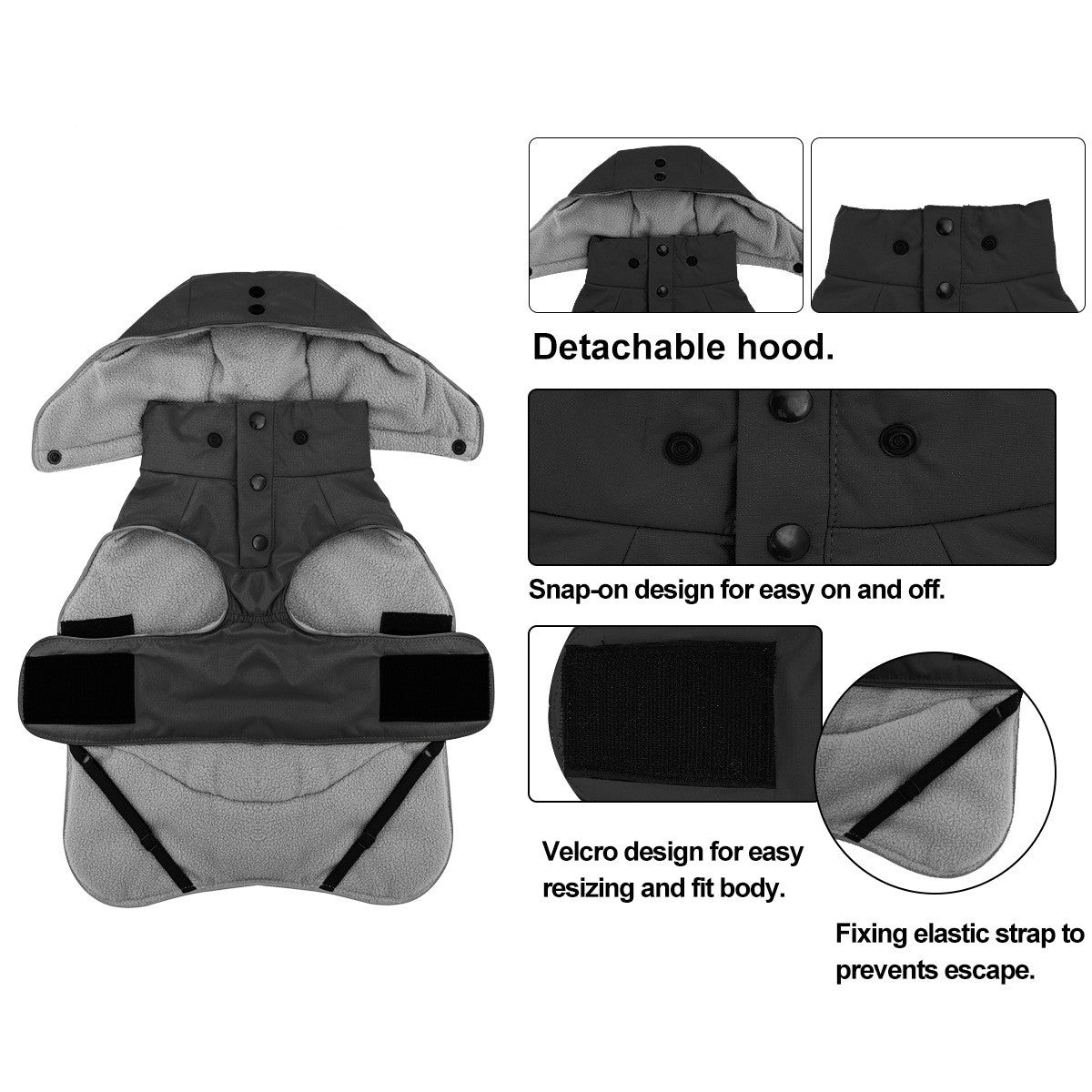 Dog Cotton Water Repellent Vest - WagLix