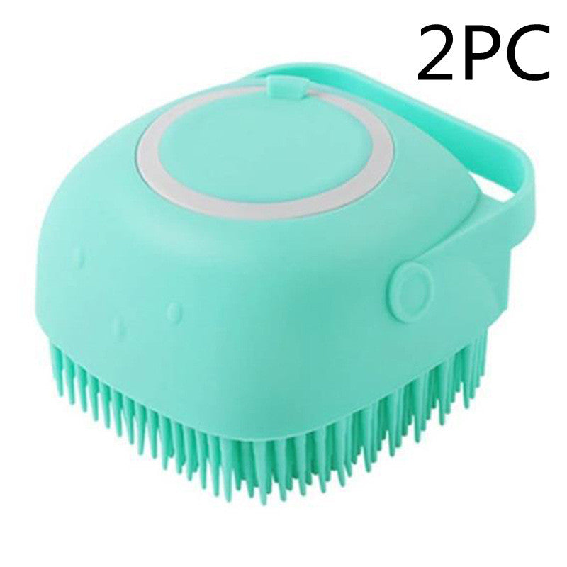 Silicone Pet Bath & Grooming Brush