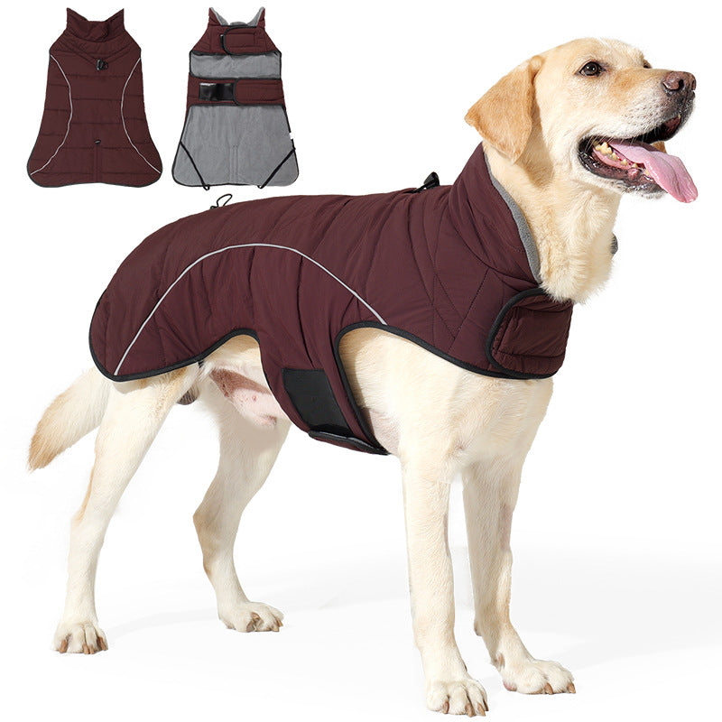 Winter Dog Vest Jacket - Insulated & Cozy