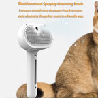 Self-Cleaning Mist Pet Brush for Dogs