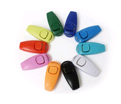 Dog Training Whistle & Clicker 2-in-1 - Professional Pet Obedience Tool for Puppy Recall Training