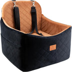 Soft Pet Car Bed for Safe & Cozy Travel