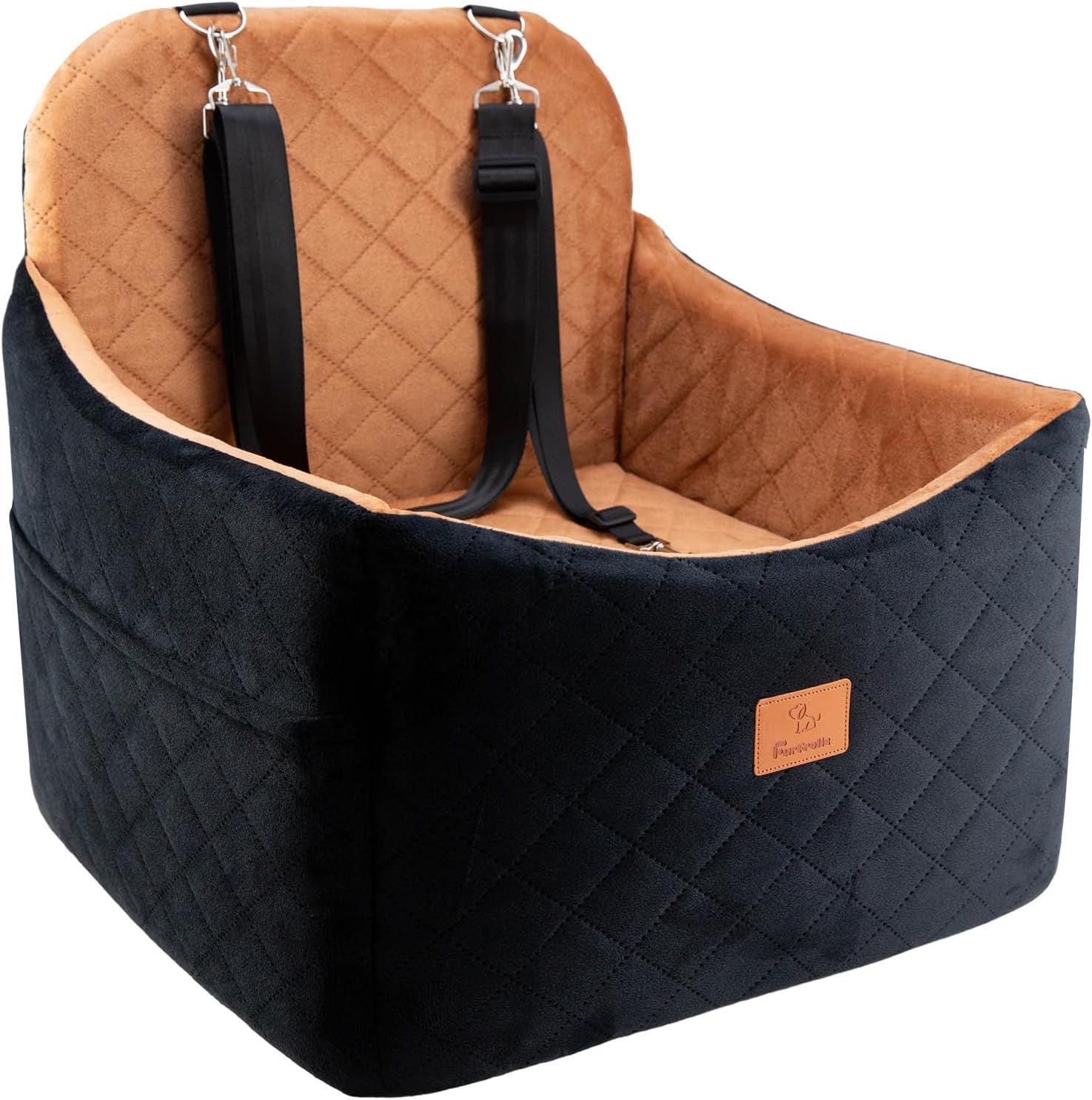 Soft Pet Car Bed for Safe & Cozy Travel