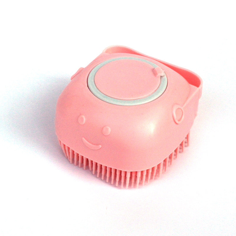 Silicone Pet Bath & Grooming Brush