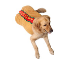 Hot Dog Costume for Dogs & Cats - Funny Pet Halloween Costume | Cute Sandwich Outfit for Small Pets