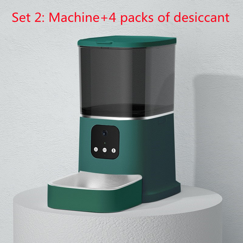 Automatic Pet Feeder - WiFi Smart Cat Dog Food Dispenser with APP Control, Voice Recorder & Timer