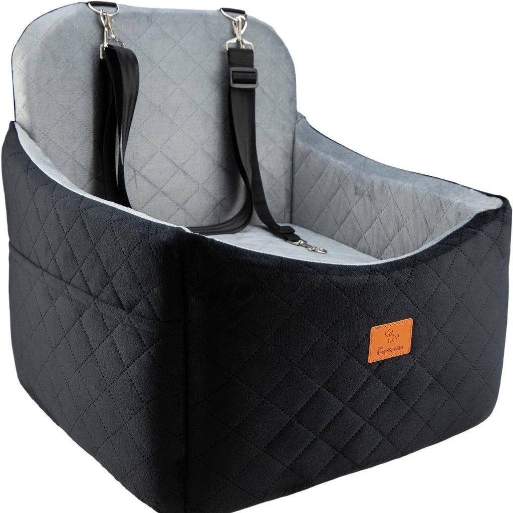 Soft Pet Car Bed for Safe & Cozy Travel