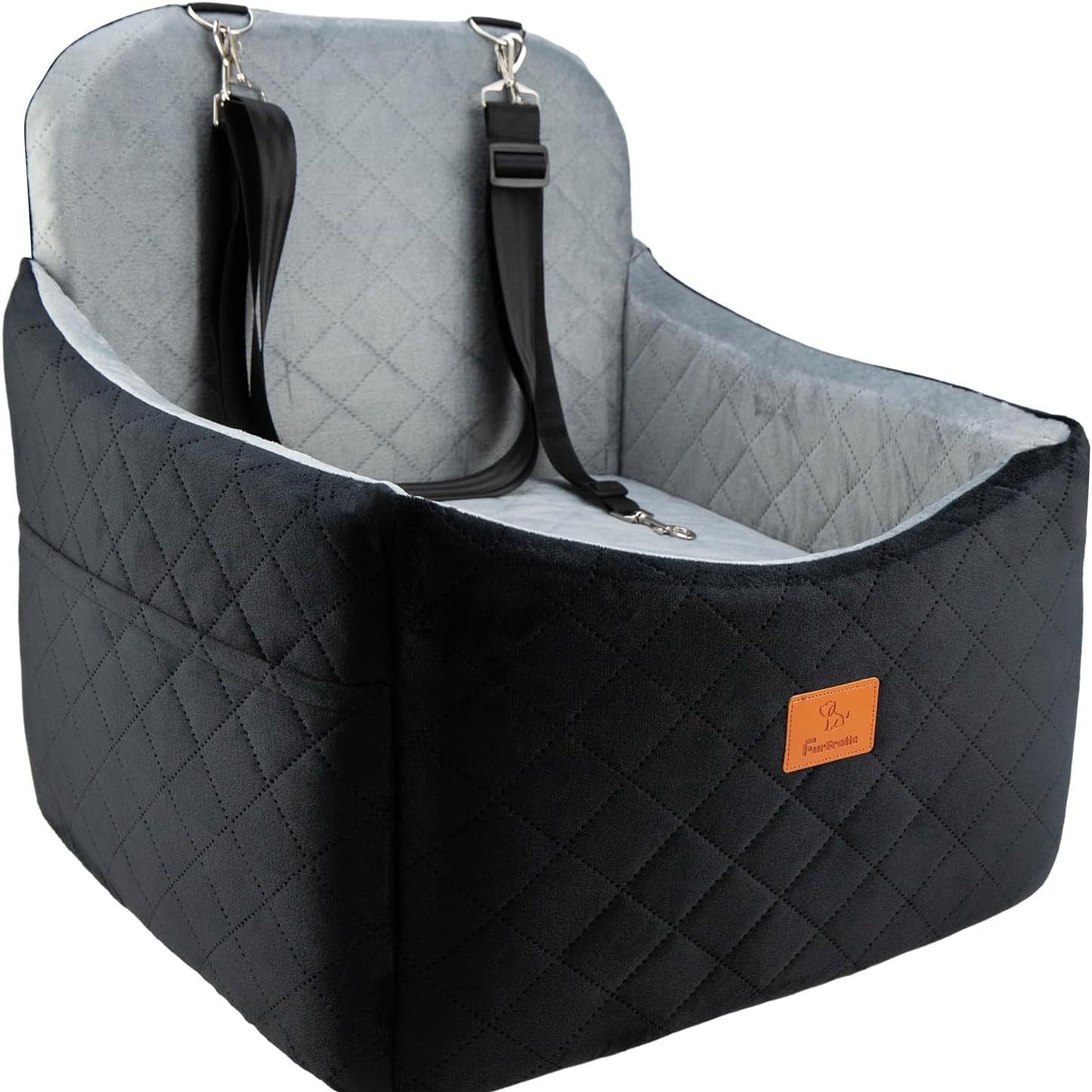 Soft Pet Car Bed for Safe & Cozy Travel