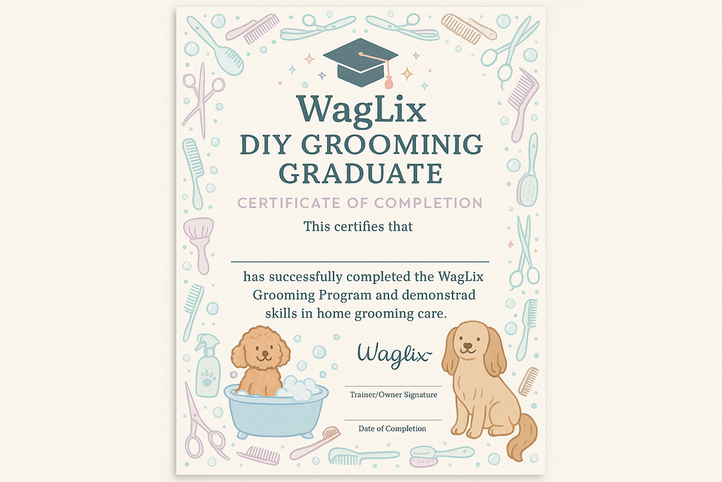 WagLix™ DIY Dog Grooming Guide - Stop Paying $80+ for Dog Grooming!