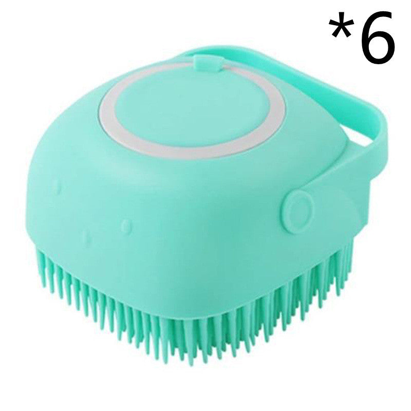 Silicone Pet Bath & Grooming Brush