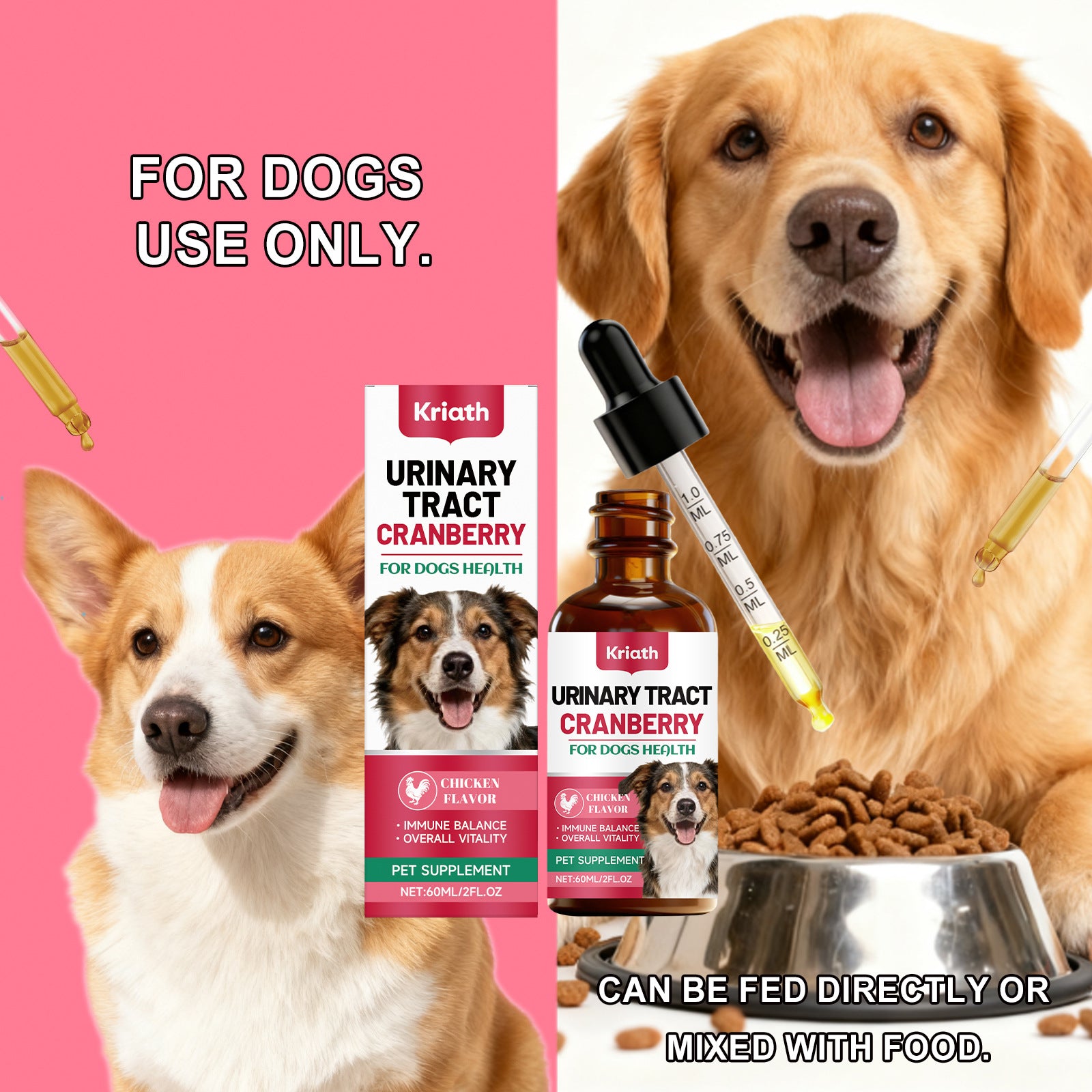 Dog-friendly Urinary Relief Drops