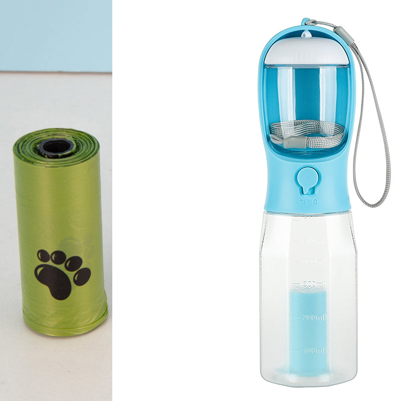3-in-1 Portable Dog Water Bottle Feeder