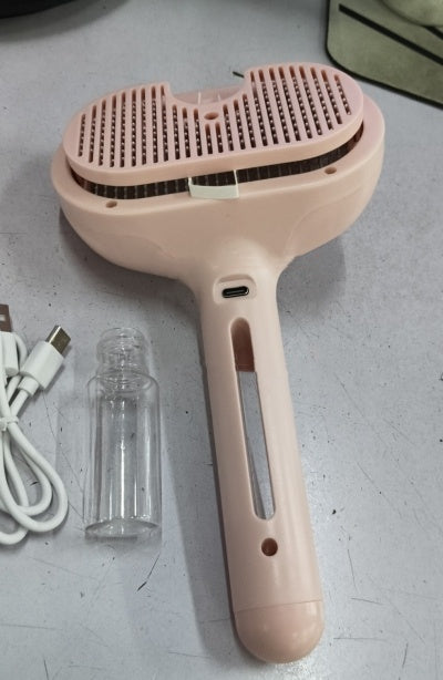 Self-Cleaning Mist Pet Brush for Dogs