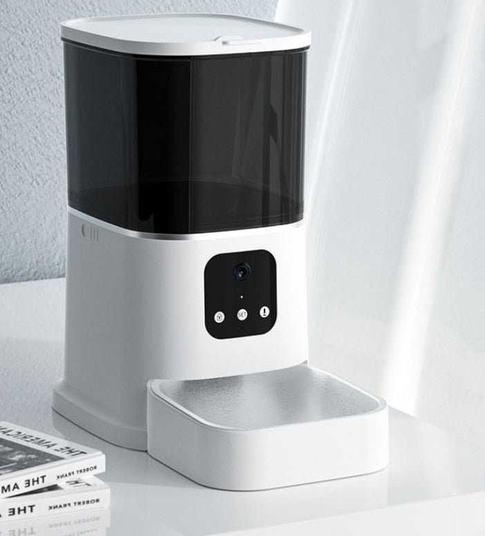 Automatic Pet Feeder - WiFi Smart Cat Dog Food Dispenser with APP Control, Voice Recorder & Timer