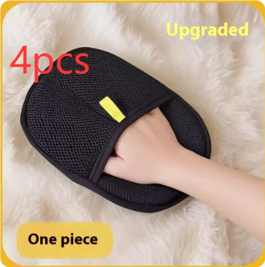 Pet Hair Remover Glove – Grooming & Deshedding Mitt for Dogs & Cats