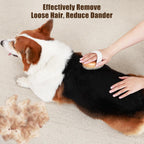 Soft Boar Bristle Pet Palm Brush - WagLix