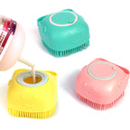 Silicone Pet Bath & Grooming Brush