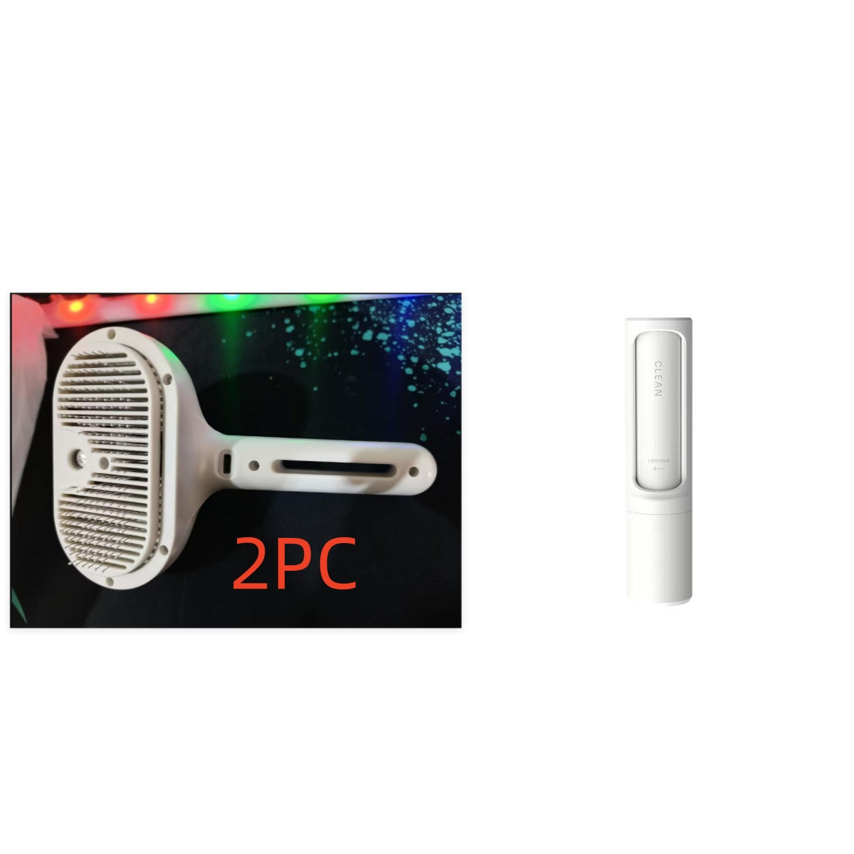 Self-Cleaning Mist Pet Brush for Dogs