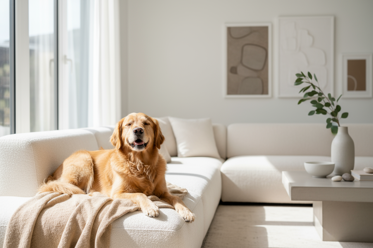 generate high profetionnel convertissante image for banner pour mon store WagLix pour niche Dog 